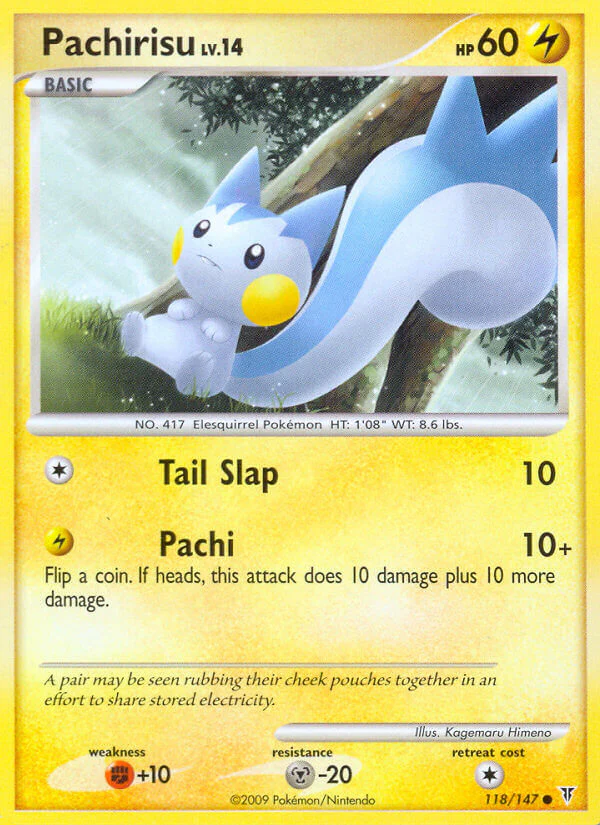 Supreme Victors 118 Pachirisu
