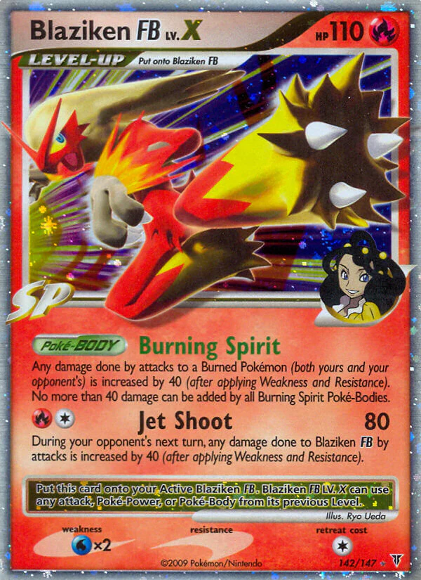 Supreme Victors 142 Blaziken FB Lv.X